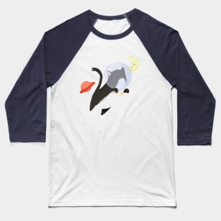 Space cat Baseball T-Shirt